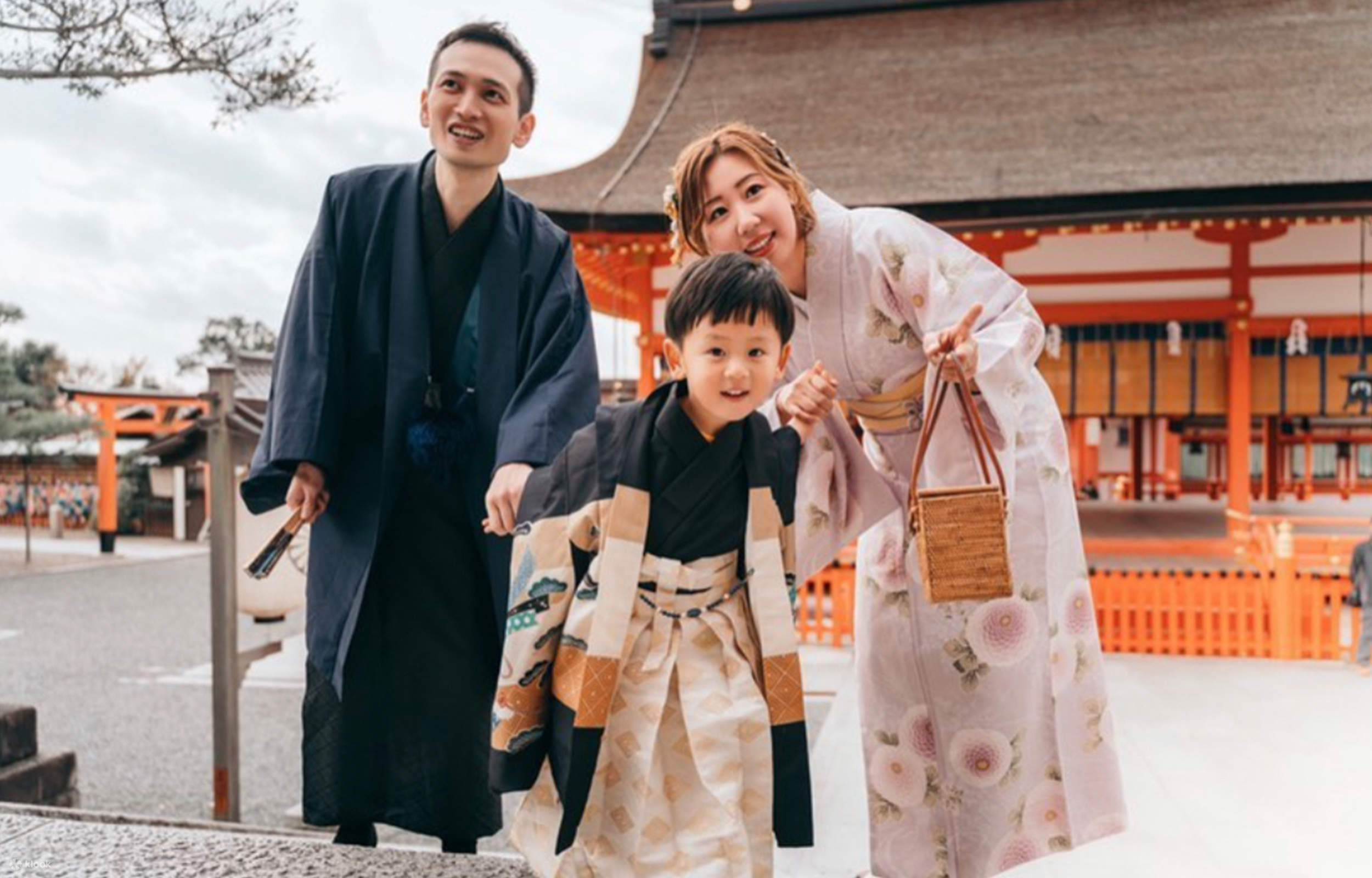 Tokyo Kimono Experience] Sakura Kimono Oukakimono Kimono